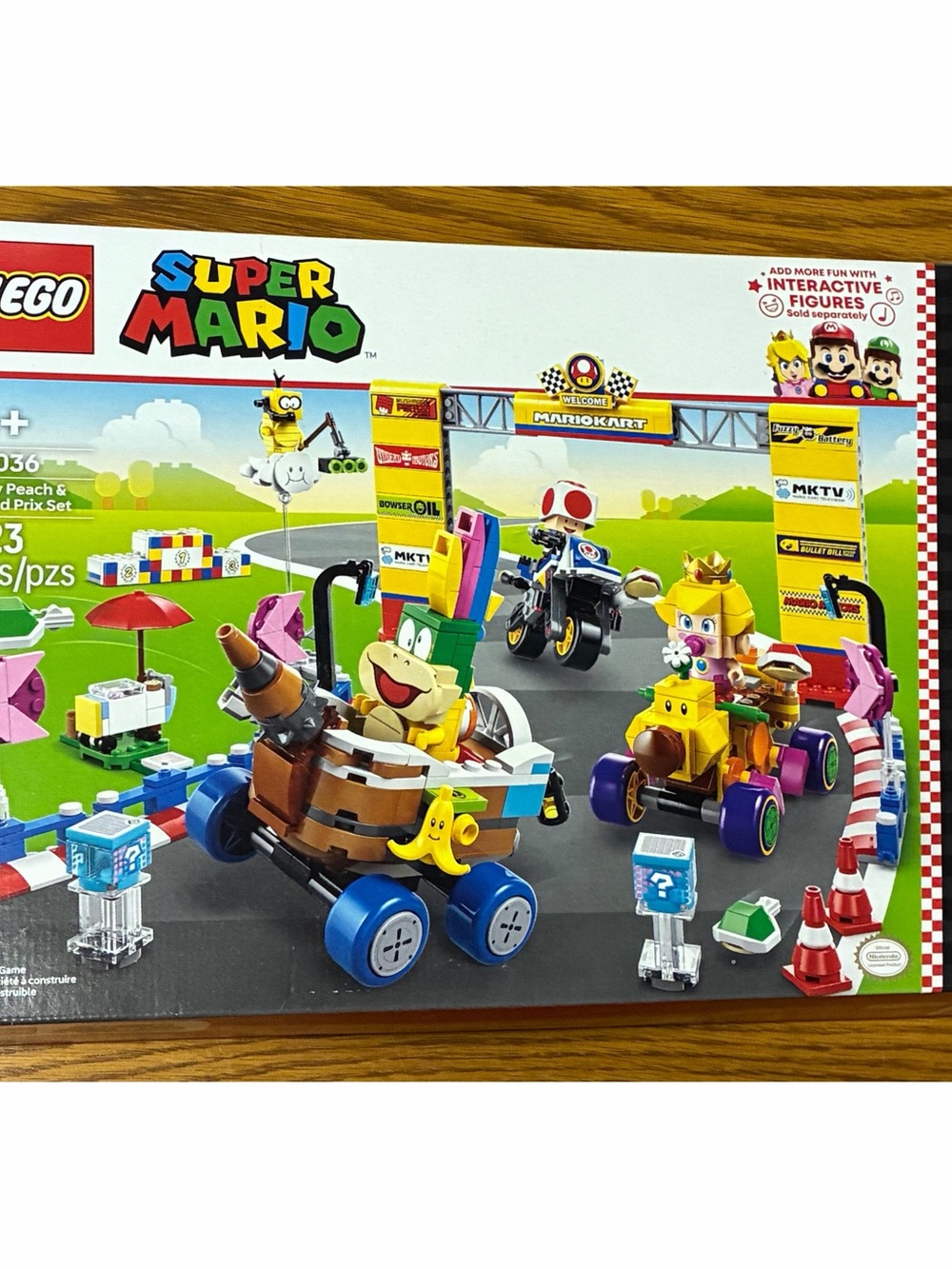 LEGO Mario Kart Super Mario #72036 Building Set 823 pieces NIB